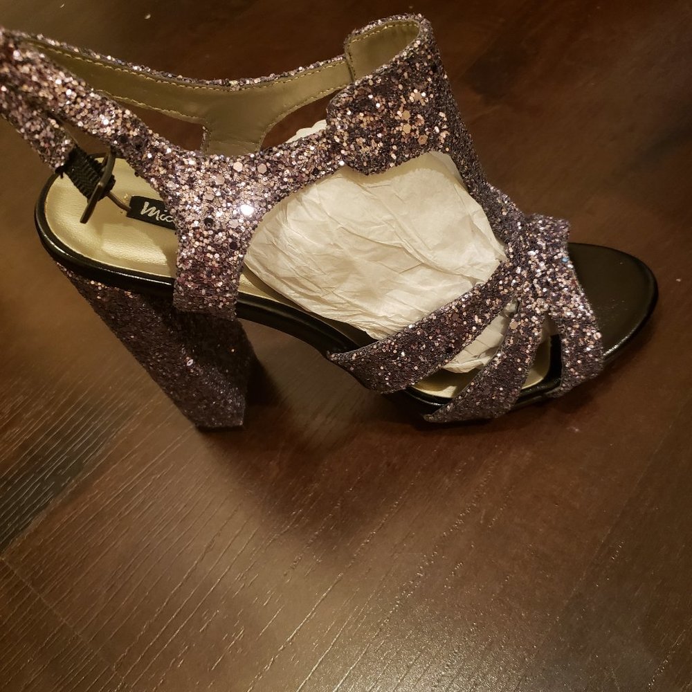 Purple Glittery heels